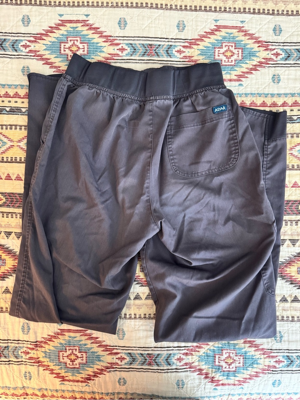 Adar women’s Charcoal Elastic-Waist Jogger Pants